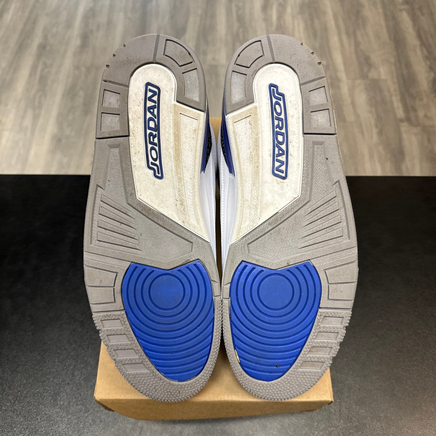 Racer Blue Jordan 3 (USED, No Box)