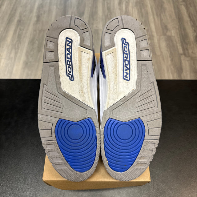 Racer Blue Jordan 3 (USED, No Box)
