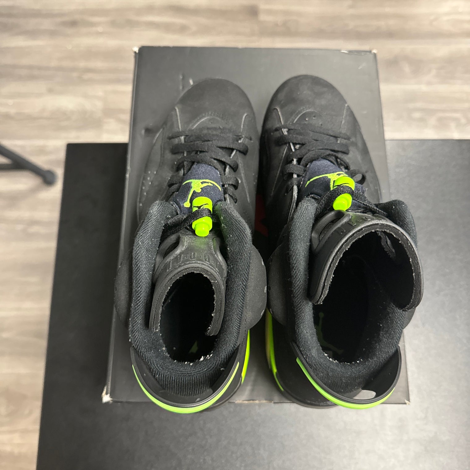 Electric Green Jordan 1 High (USED)