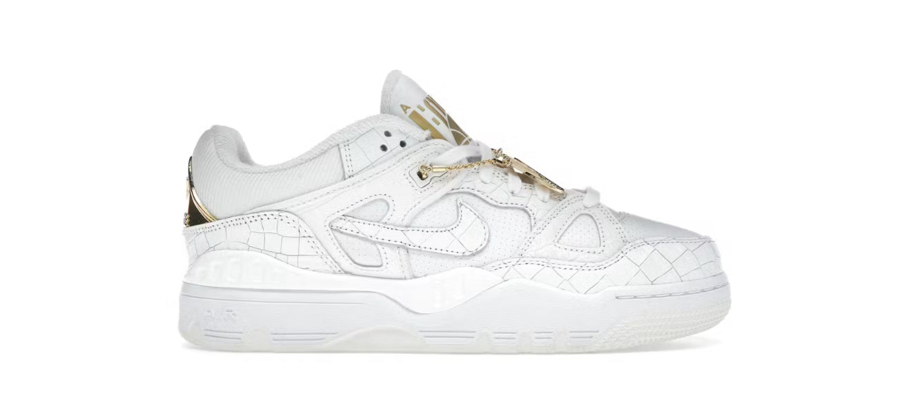 Nigo White Metallic Gold Air Force 3 Low SP