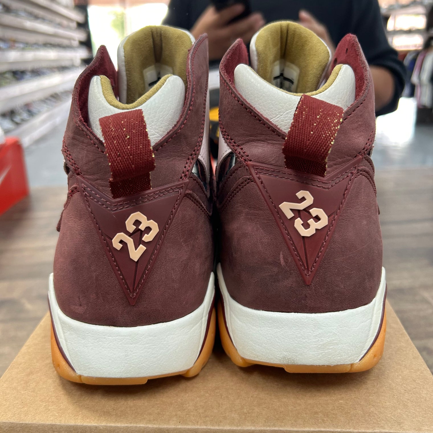 Cigar Jordan 7 Retro (USED, No Box)
