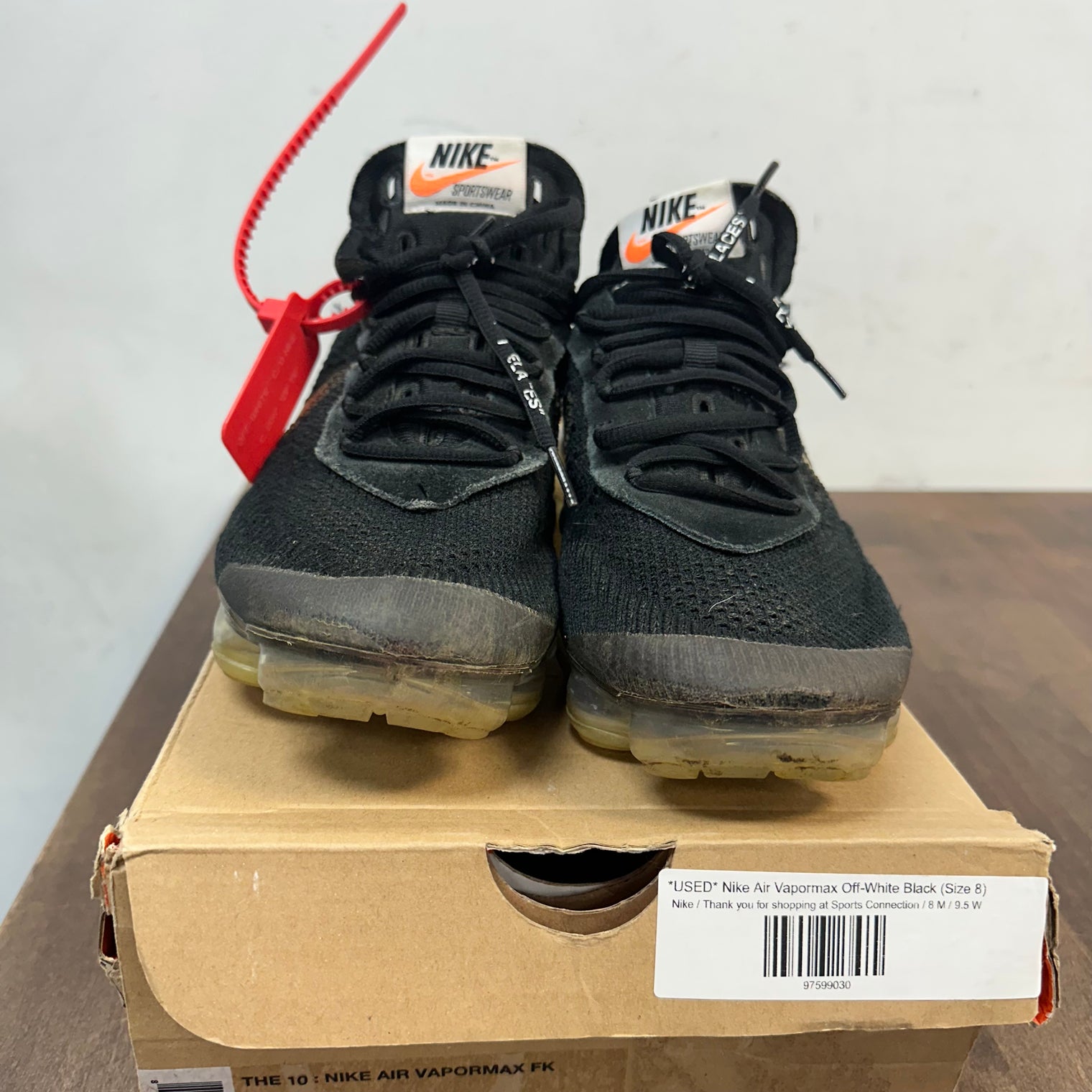Off-White Vapormax Black (USED)