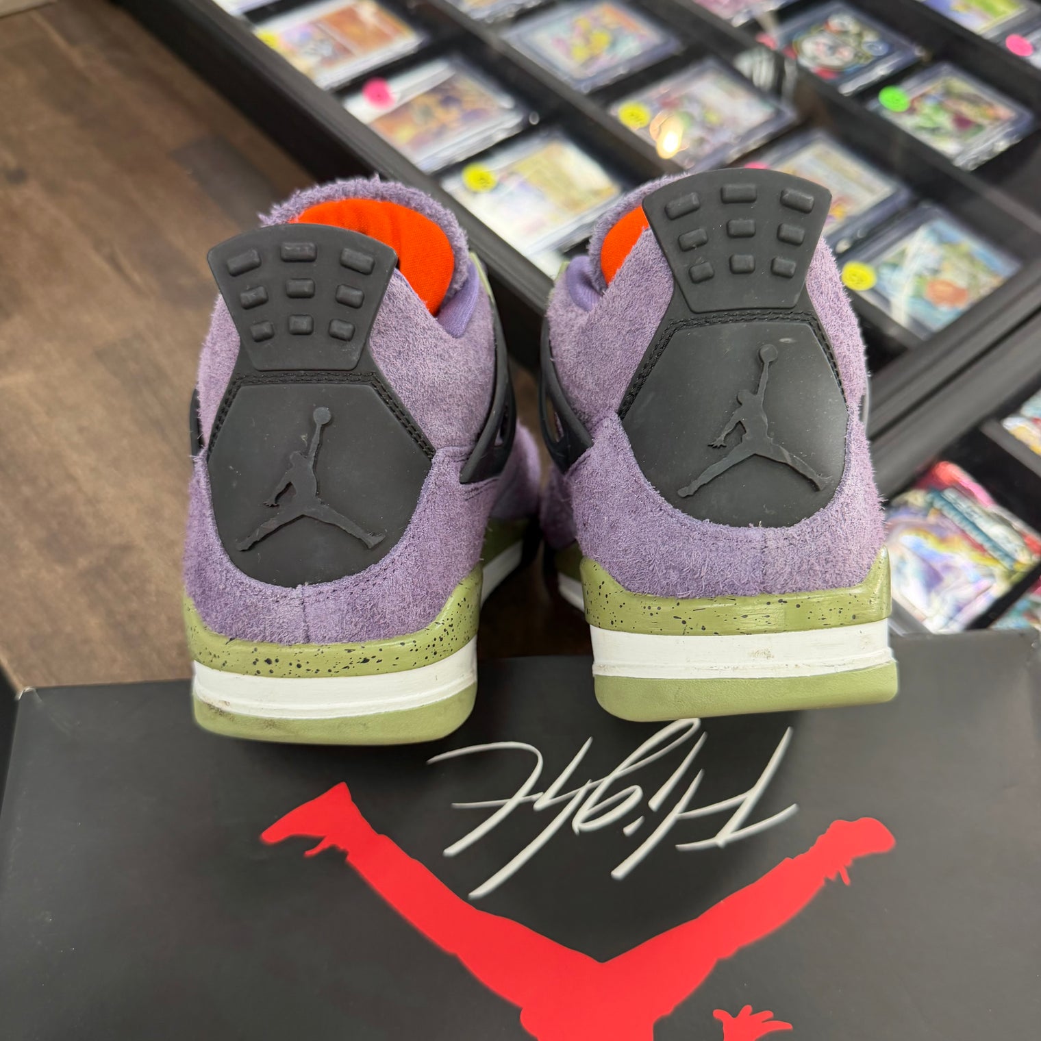 Canyon Purple Jordan 4 Retro (W) (USED)