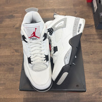 White Cement Jordan 4 Retro (Used)