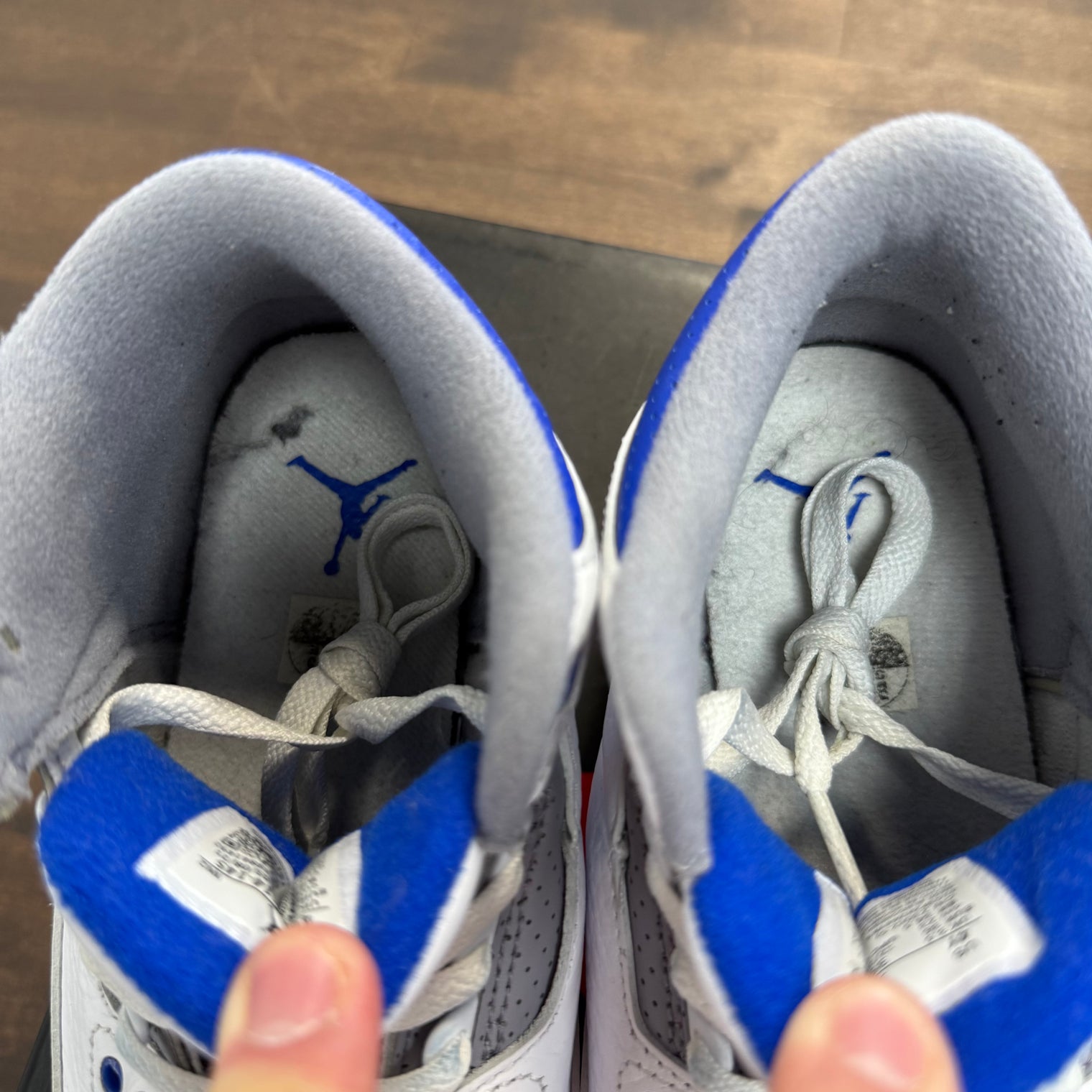 (GS) Racer Blue Jordan 3 (USED)