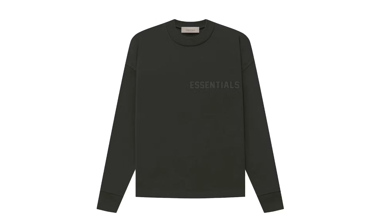 Essentials LS Tee Off Black