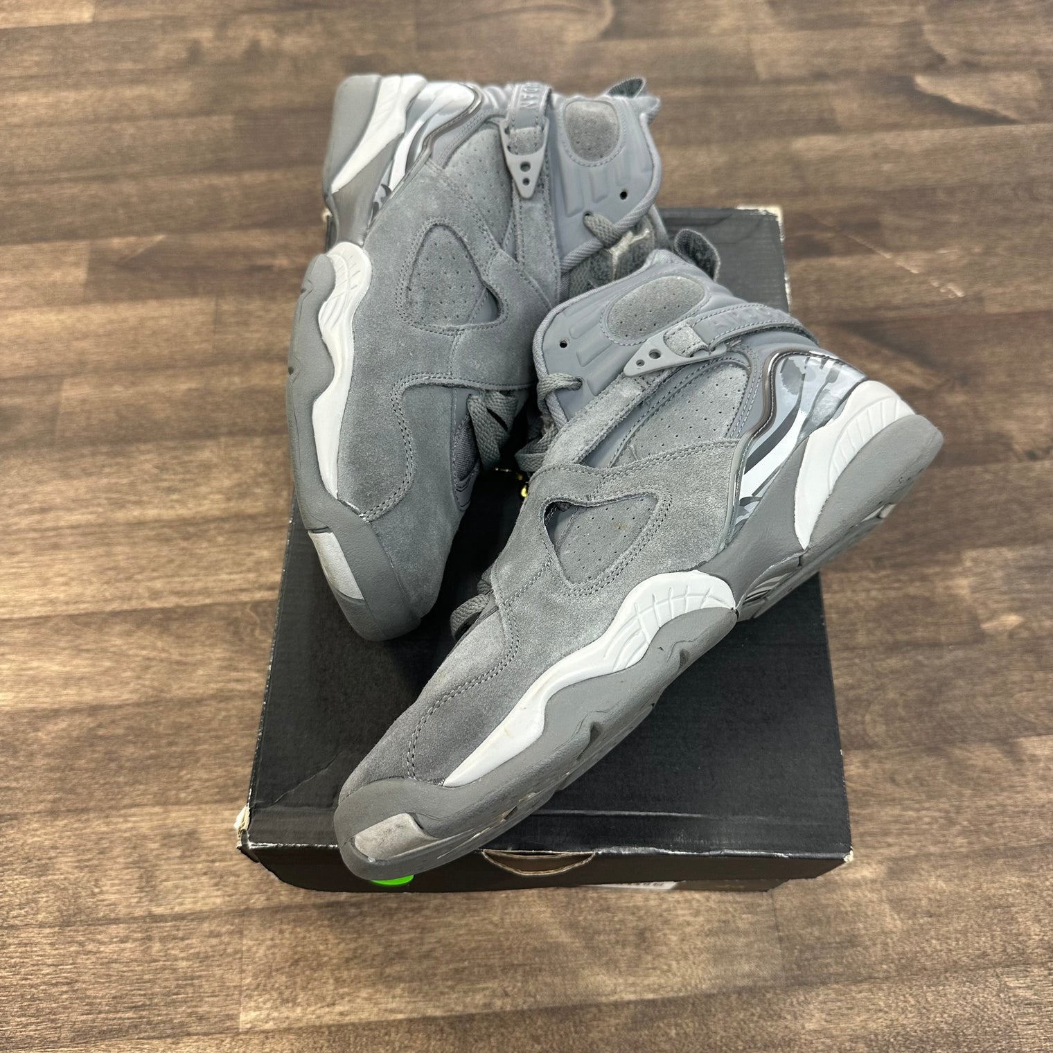 (GS) Cool Grey Jordan 8 (USED)