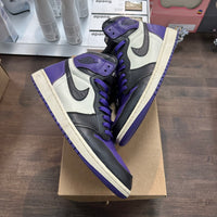 Court Purple Jordan 1 High (USED,No Box)