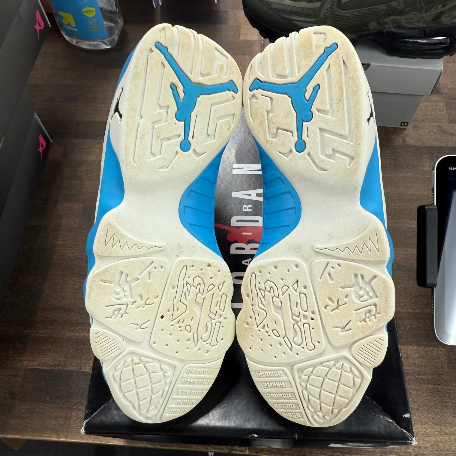 Powder Blue Jordan 9 Retro (2024) (USED)
