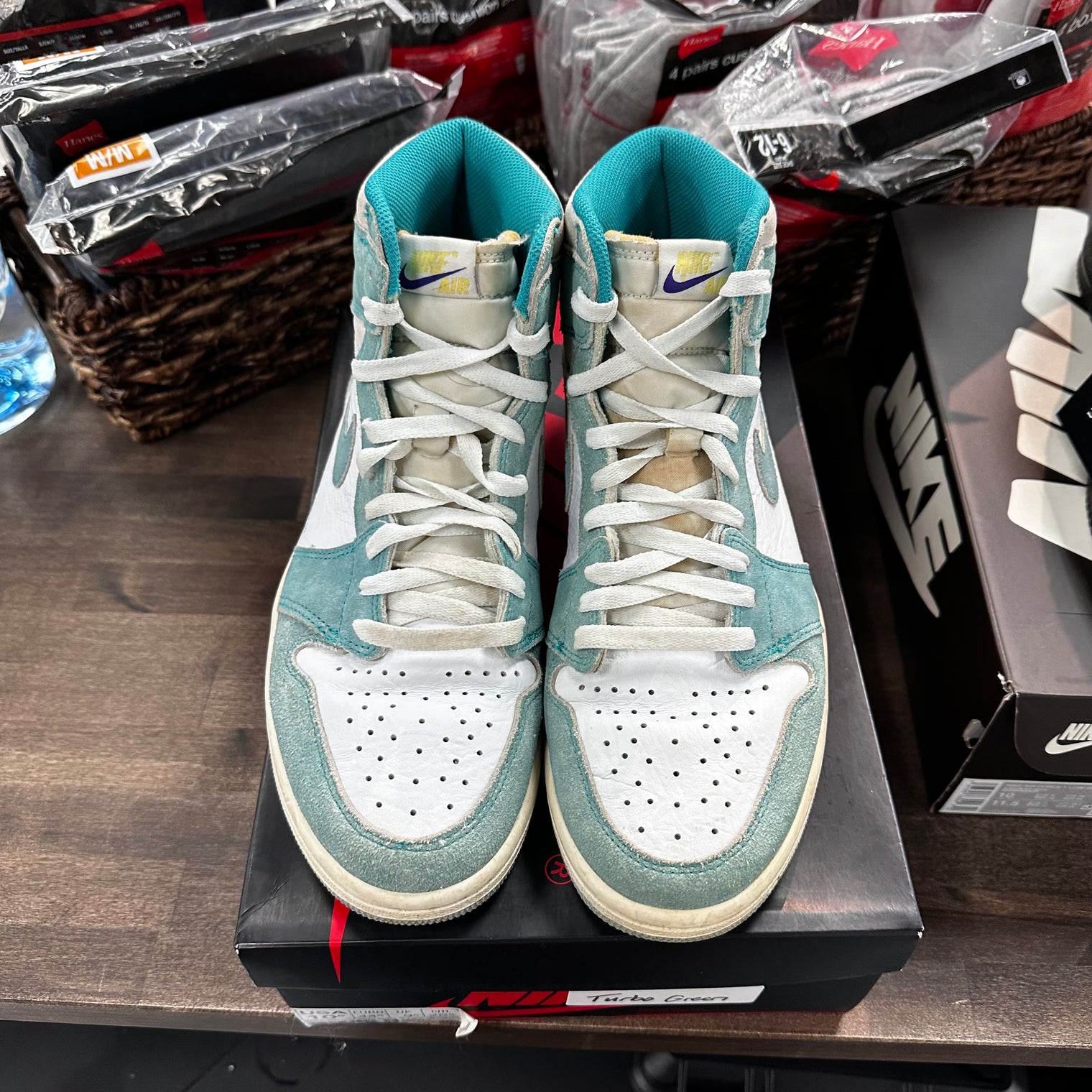 Turbo Green Jordan 1 High (USED)