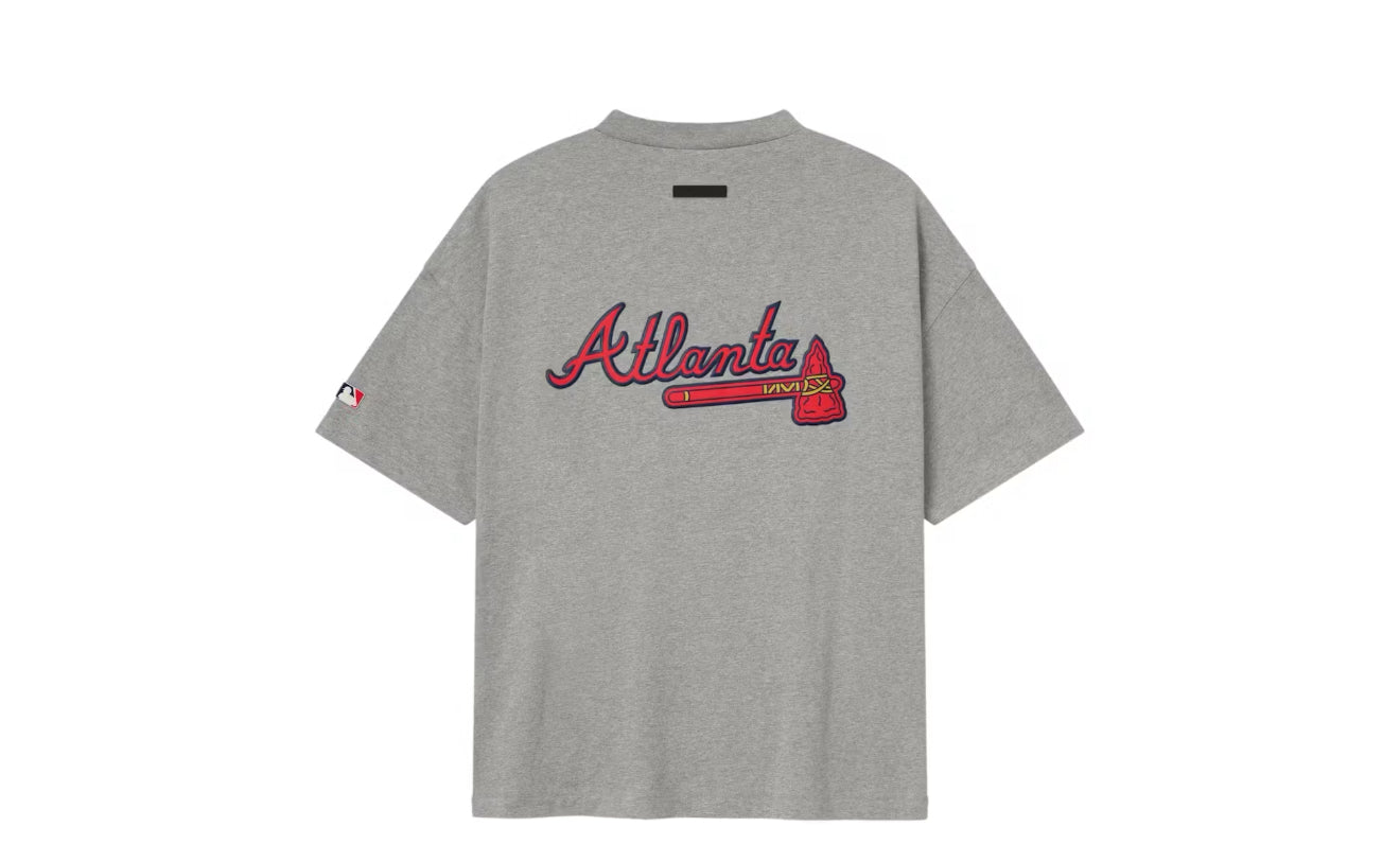 Essentials Fear of God Braves 90's Tee Dark Heather