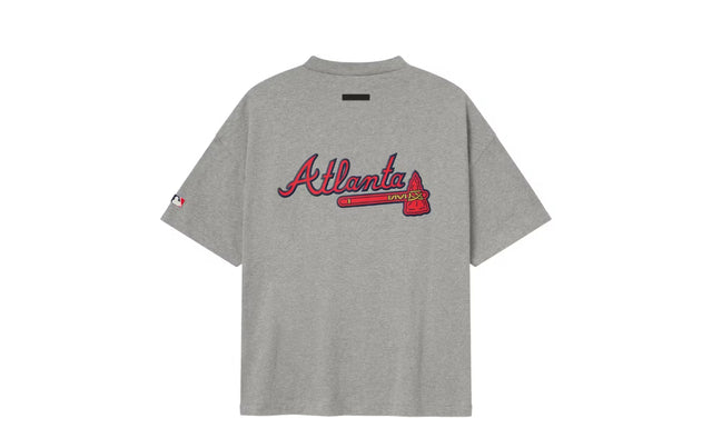 Essentials Fear of God Braves 90's Tee Dark Heather