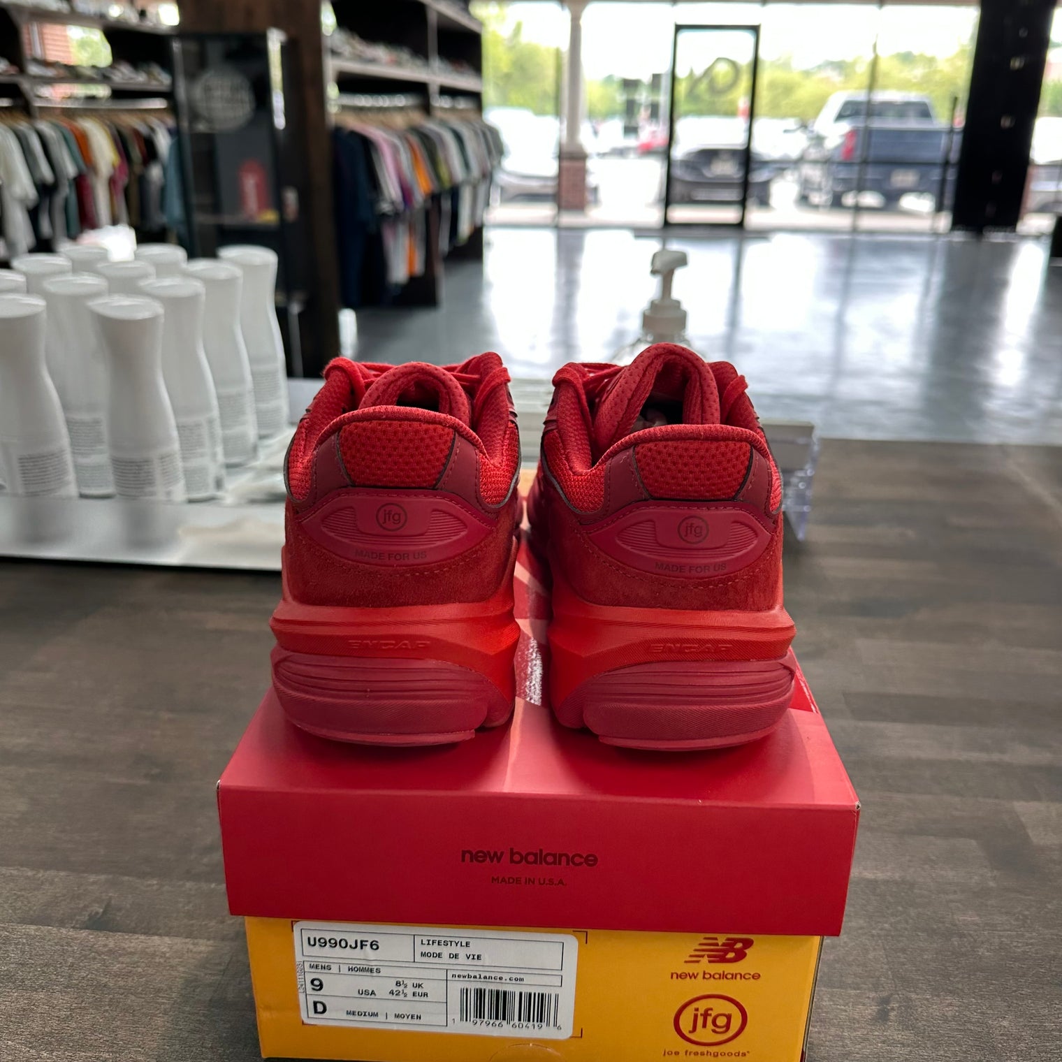MiUSA Joe Freshgoods Paris Red New Balance 990v6 (USED)