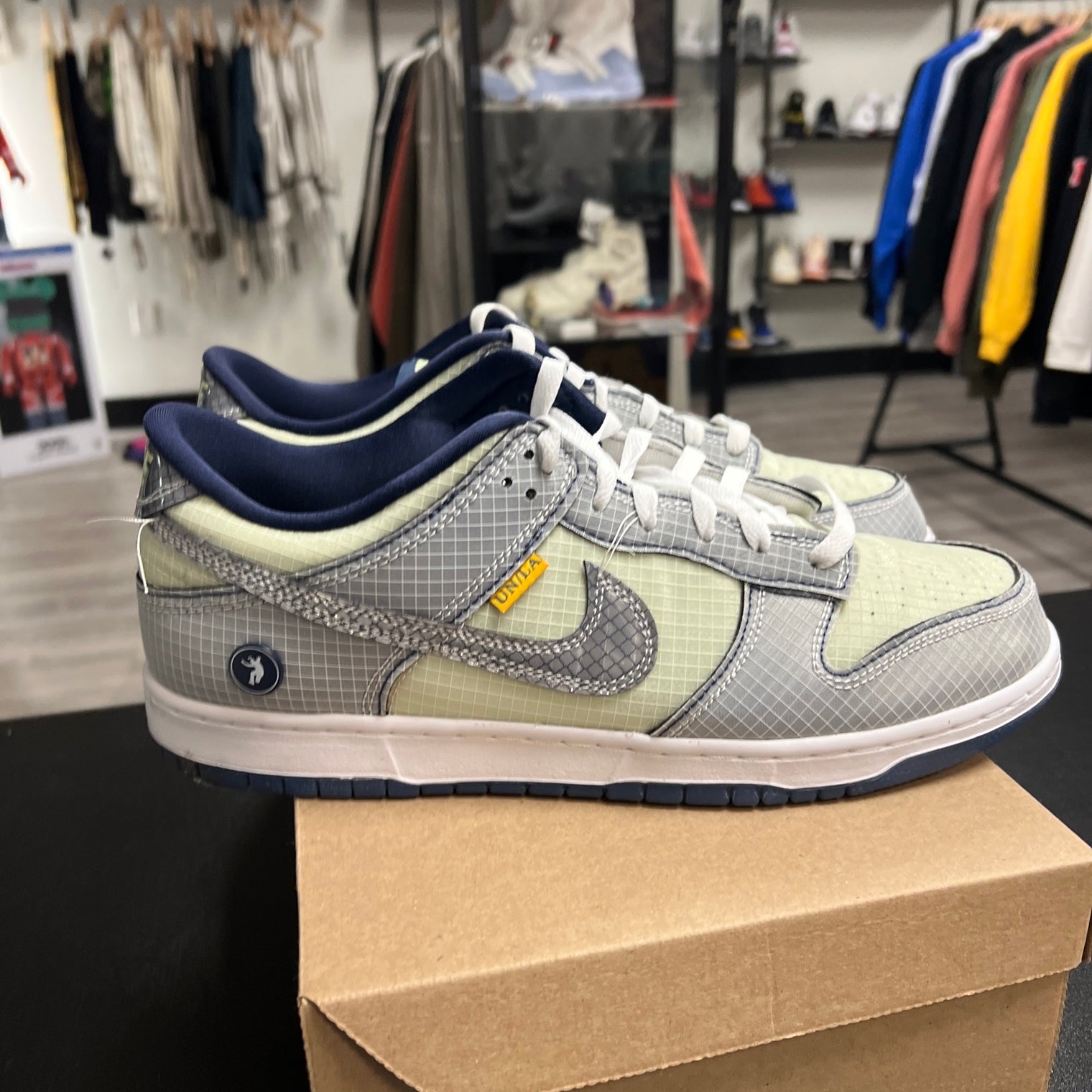 Nike Dunk Low x Union LA Marine Minuit/Midnight Navy (USED, no box)