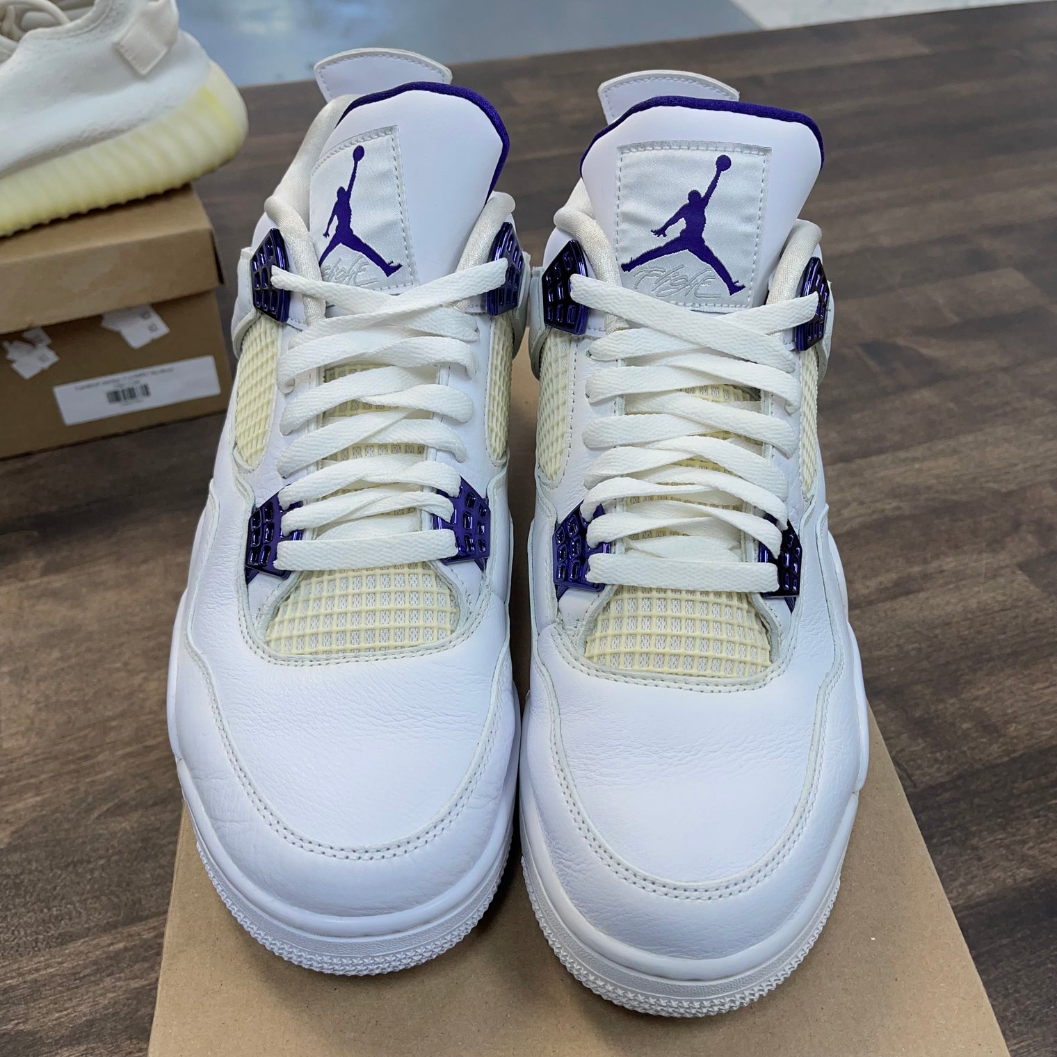 Metallic Purple Jordan 4 (USED,No Box)