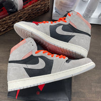 Neutral Grey Hyper Crimson Jordan 1 High (USED)