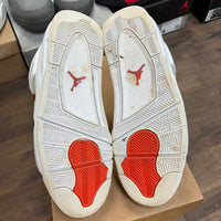 Metallic Orange Jordan 4 (USED, No Box)