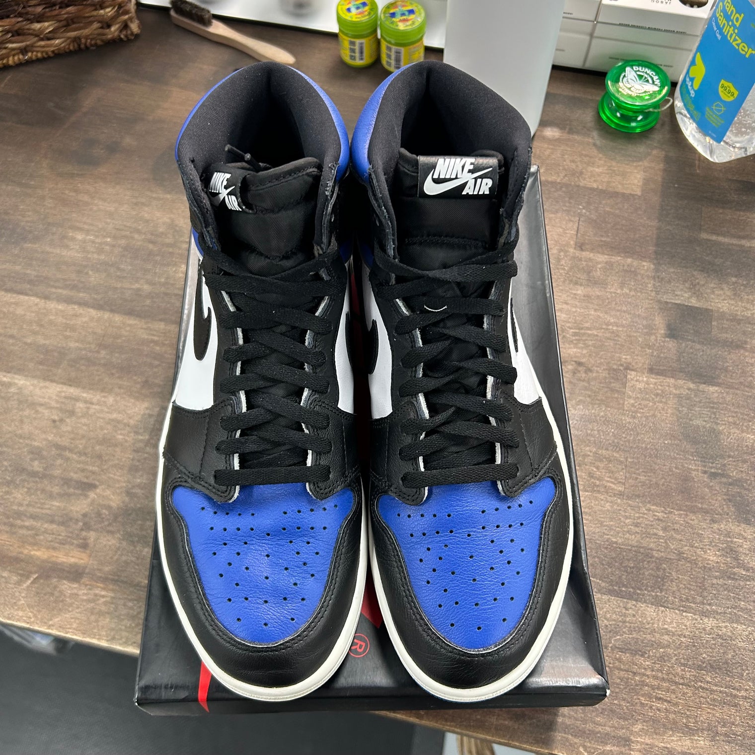 Royal Toe Jordan 1 High (USED)