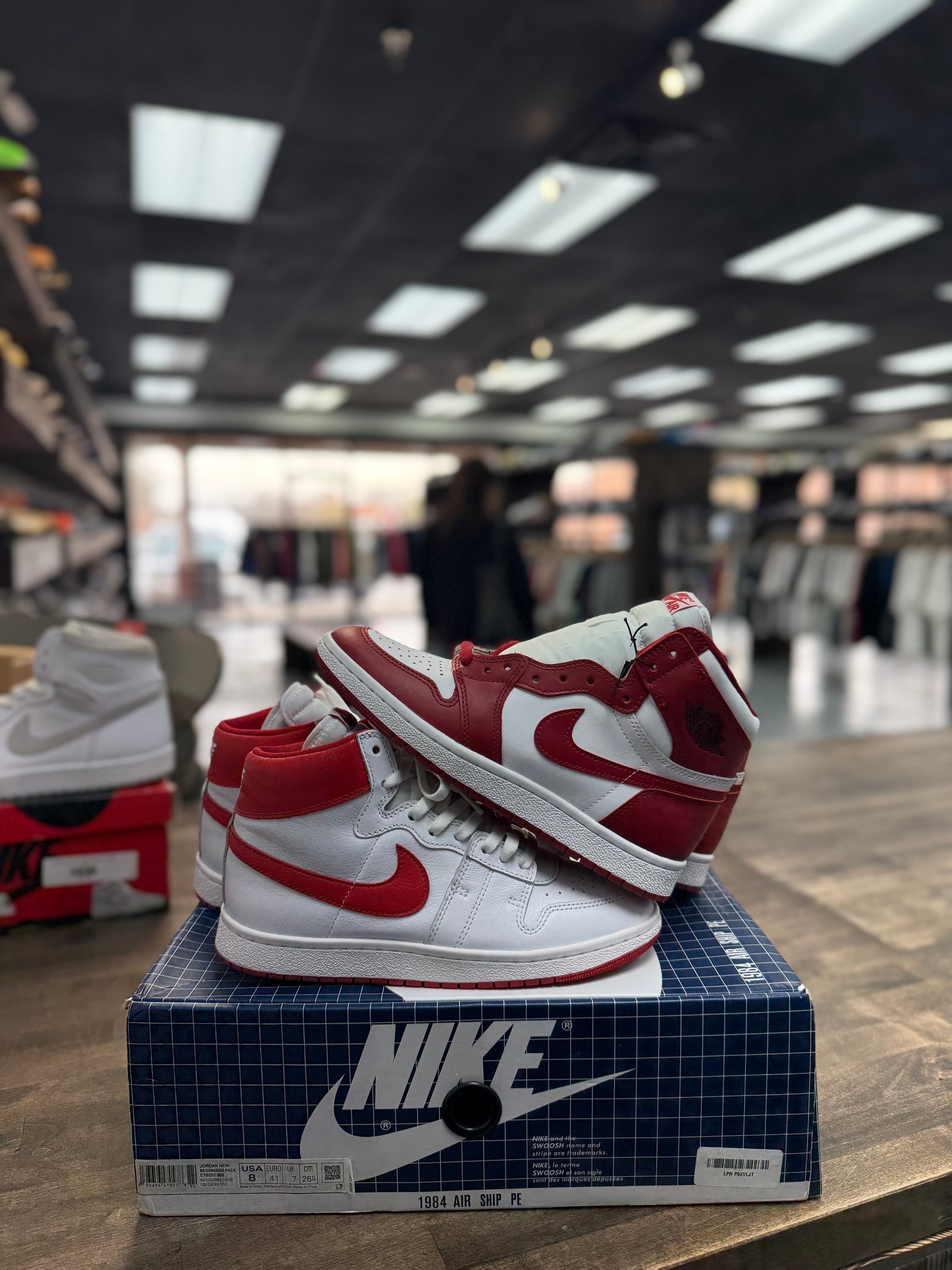 Jordan New Beginnings Pack Retro High 1 & Nike Air Ship (USED)