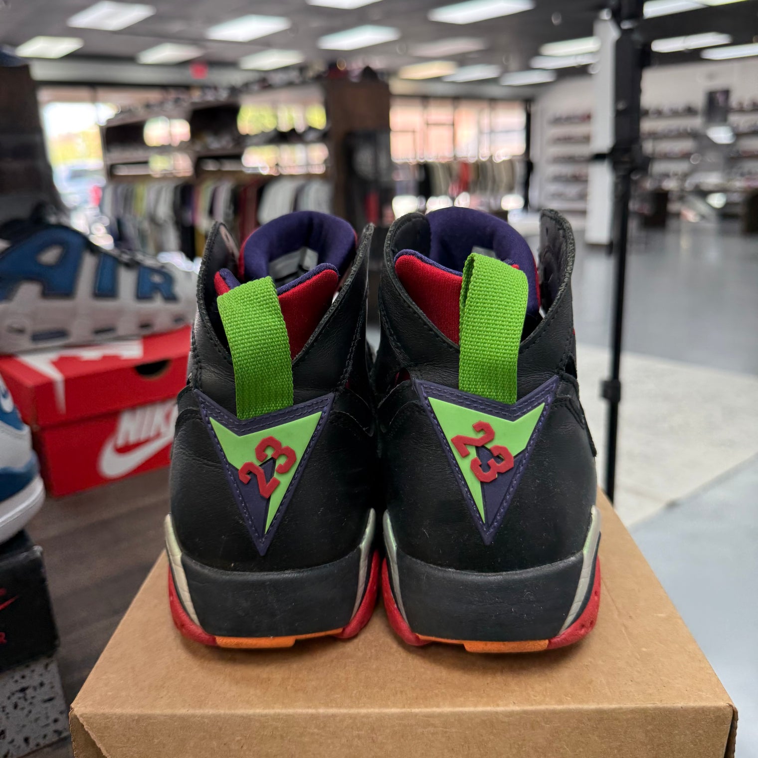 Marvin Martian Jordan 7 Retro (USED, No Box)