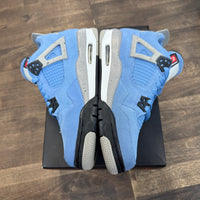 University Blue Jordan 4 Retro (GS) (USED)