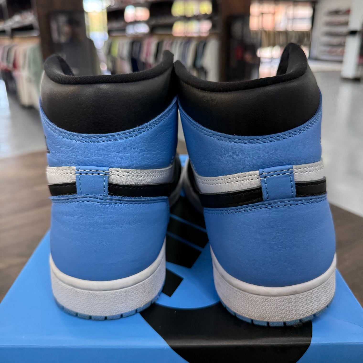 UNC Toe Jordan 1 High (USED)