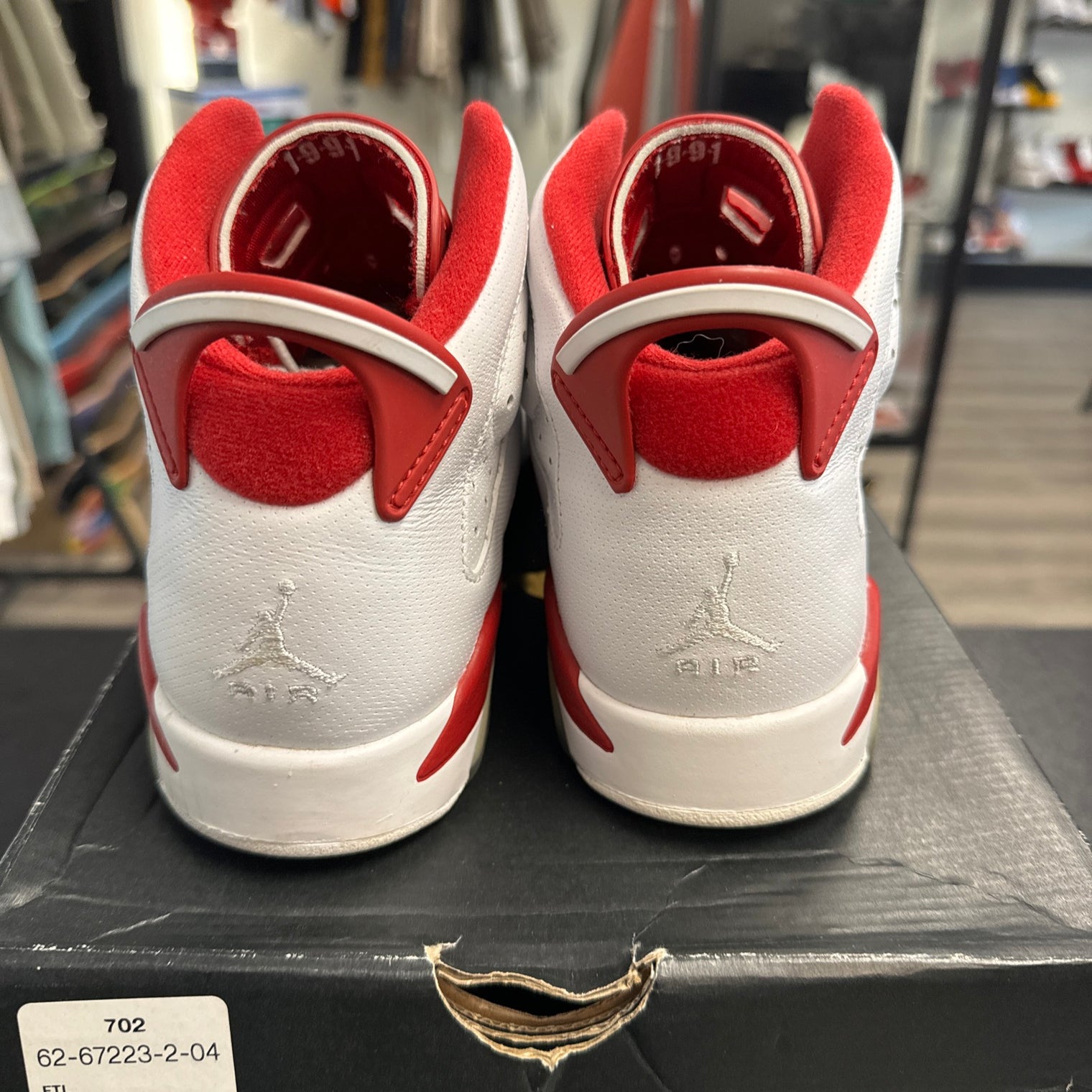Alternate Hare Jordan 6 (GS) (USED)