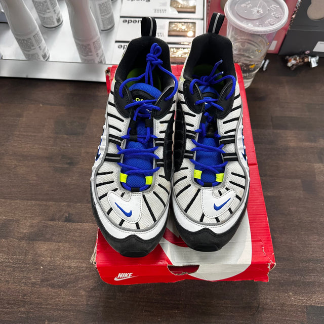 White Black Racer Blue Air Max 98 (USED)