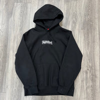 Supreme Bandana Box Logo Hoodie Black (Used)