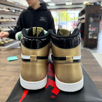 Patent Gold Jordan 1 High (Lightly Worn)