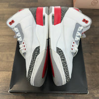 Fire Red Jordan 3 (USED)