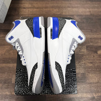 Racer Blue Jordan 3 (USED)