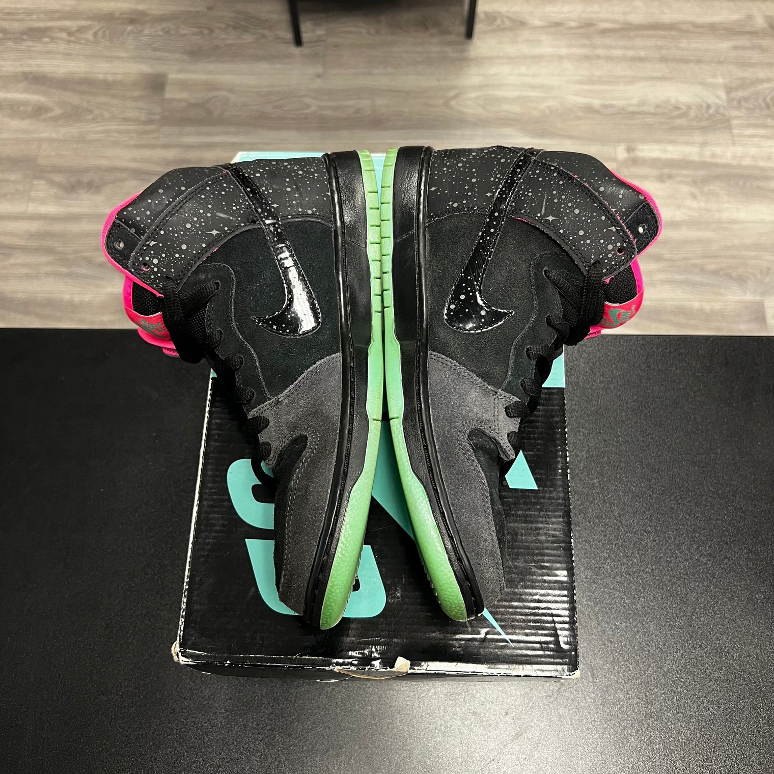 Premier Northern Lights Nike SB Dunk High (USED)