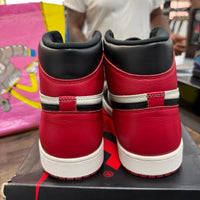 Bred Toe Jordan 1 High (USED, Replacement Box)