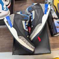 Sport Blue Jordan 3 Retro (USED)