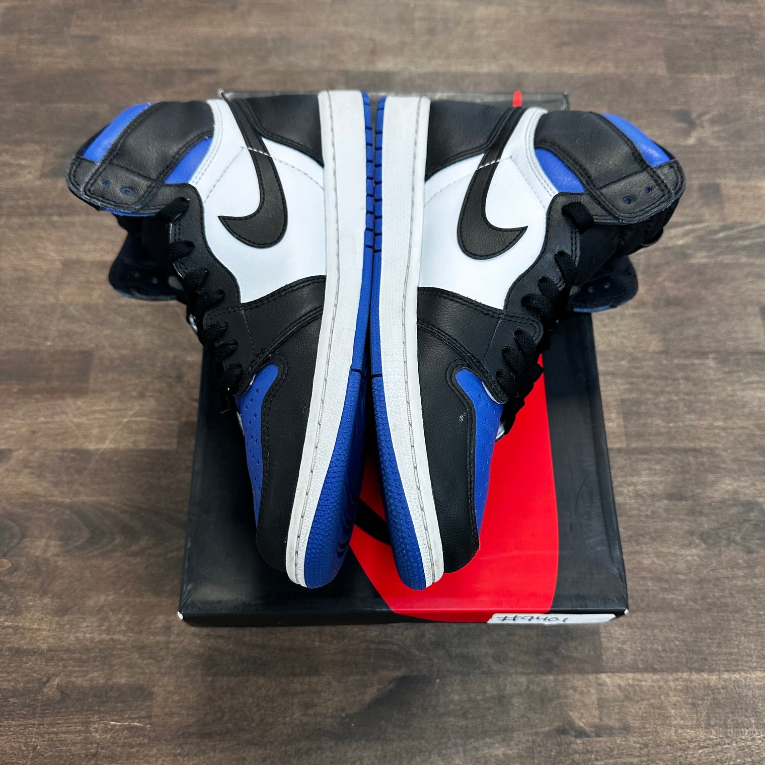 Royal Toe Jordan 1 High (USED)