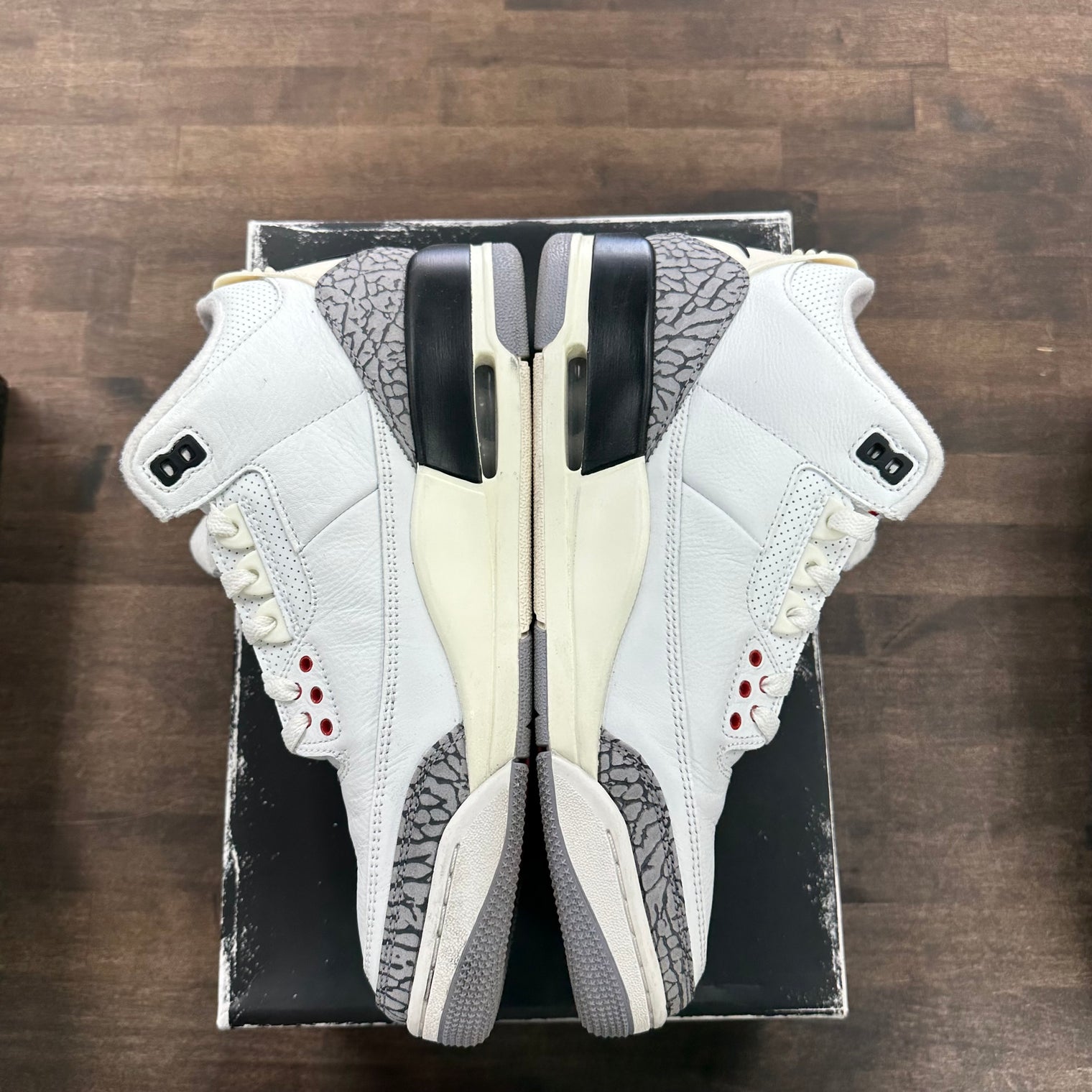 White Cement Reimagined Jordan 3 Retro (USED)
