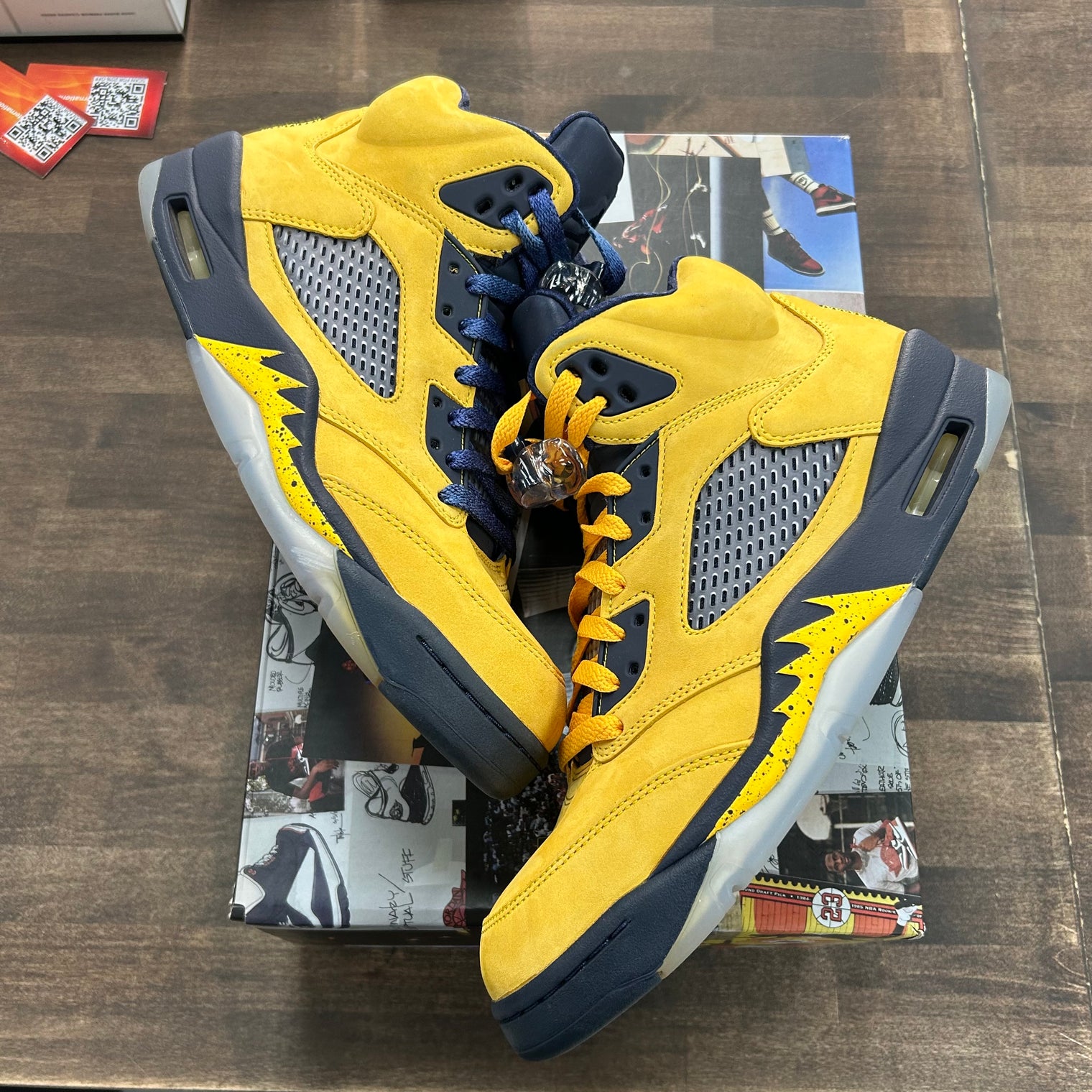 Michigan Jordan 5 Retro (2019) (USED)