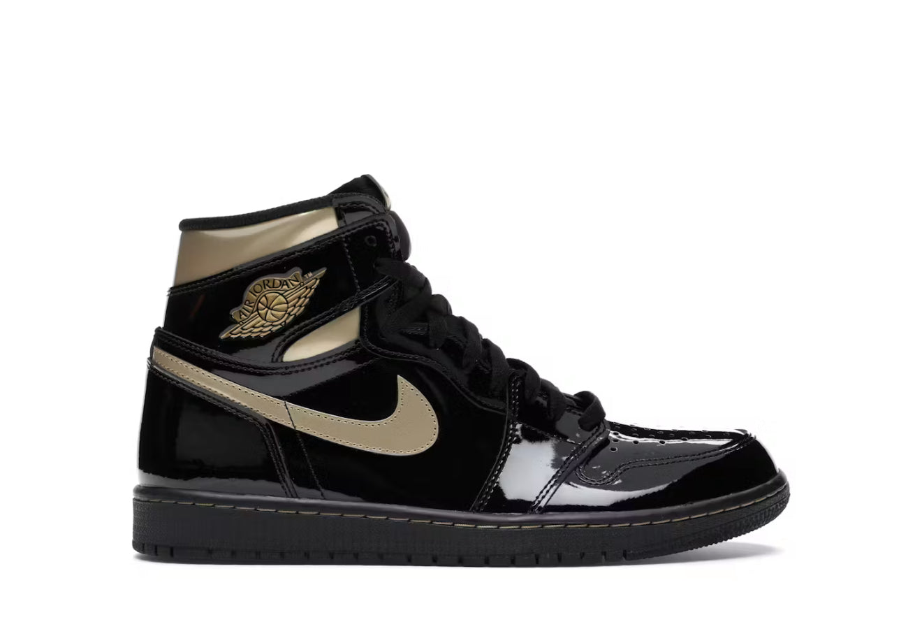 Black Metallic Gold Jordan 1 High (2020)