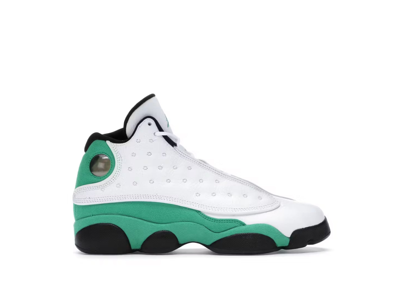 White Lucky Green Jordan 13 Retro (GS)