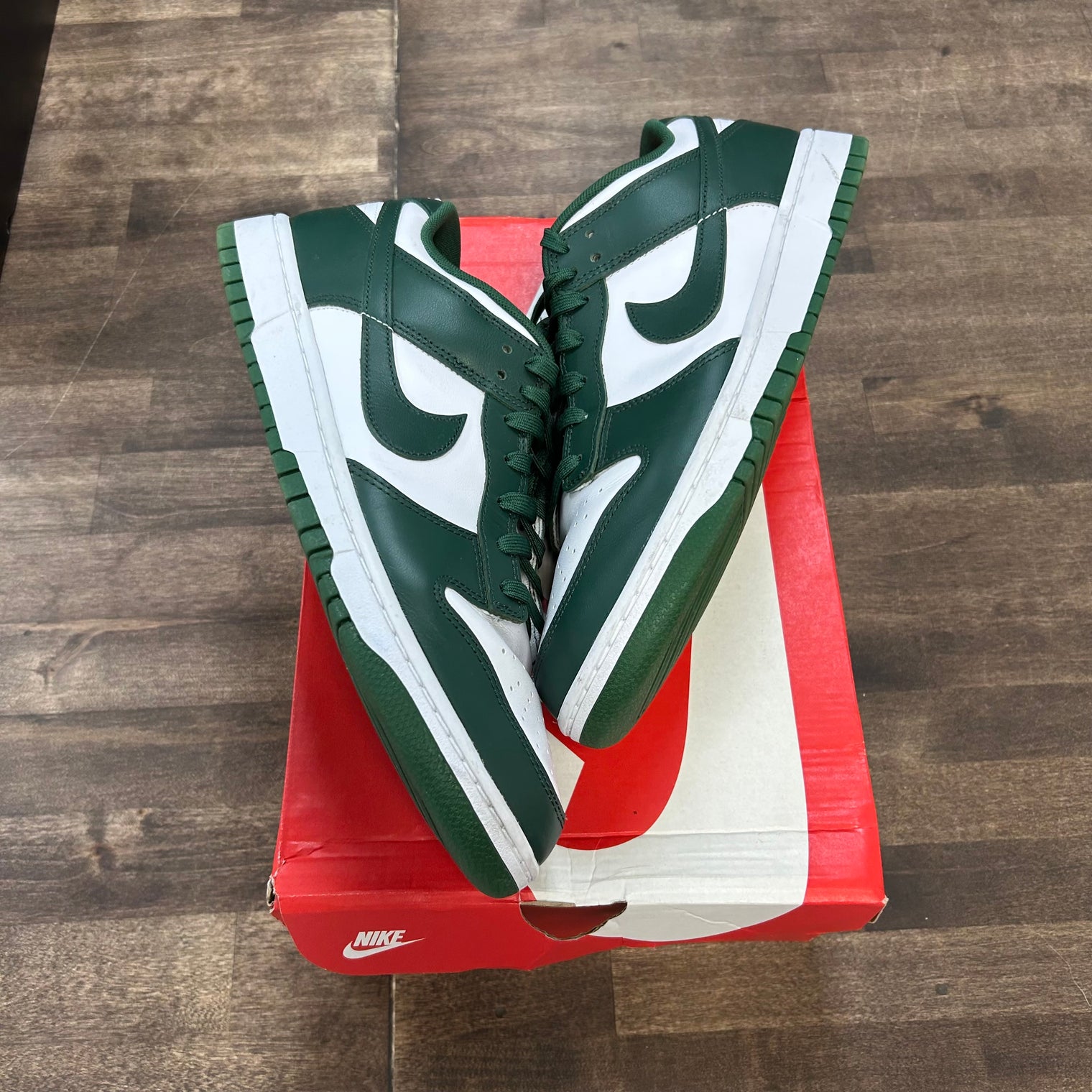 Michigan State Nike Dunk Low (USED)