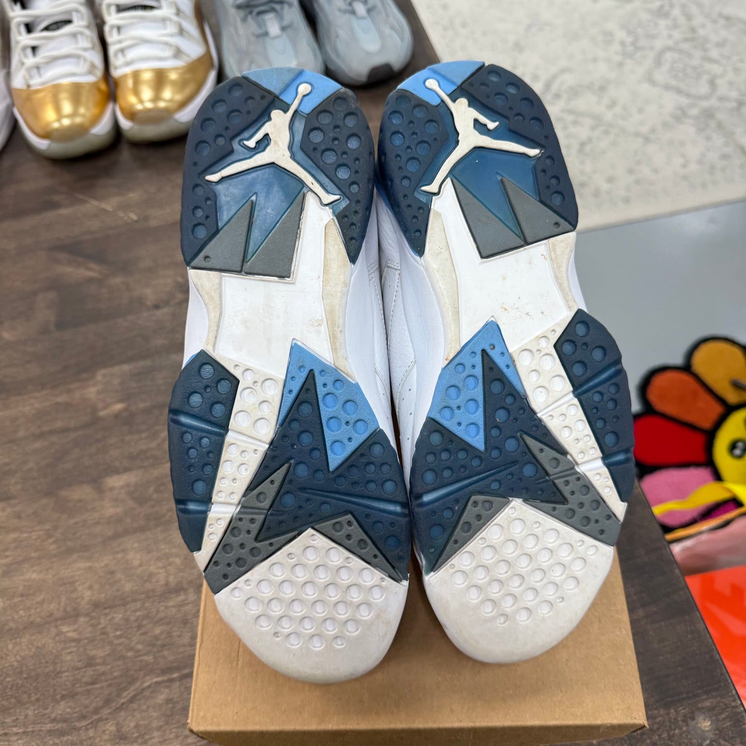 French Blue Jordan 7 Retro (USED, No Box)