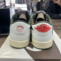 Medium Olive Travis Scott Jordan 1 Low OG SP (USED)