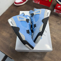 UNC University Blue Jordan 4 Retro (Lightly Worn)