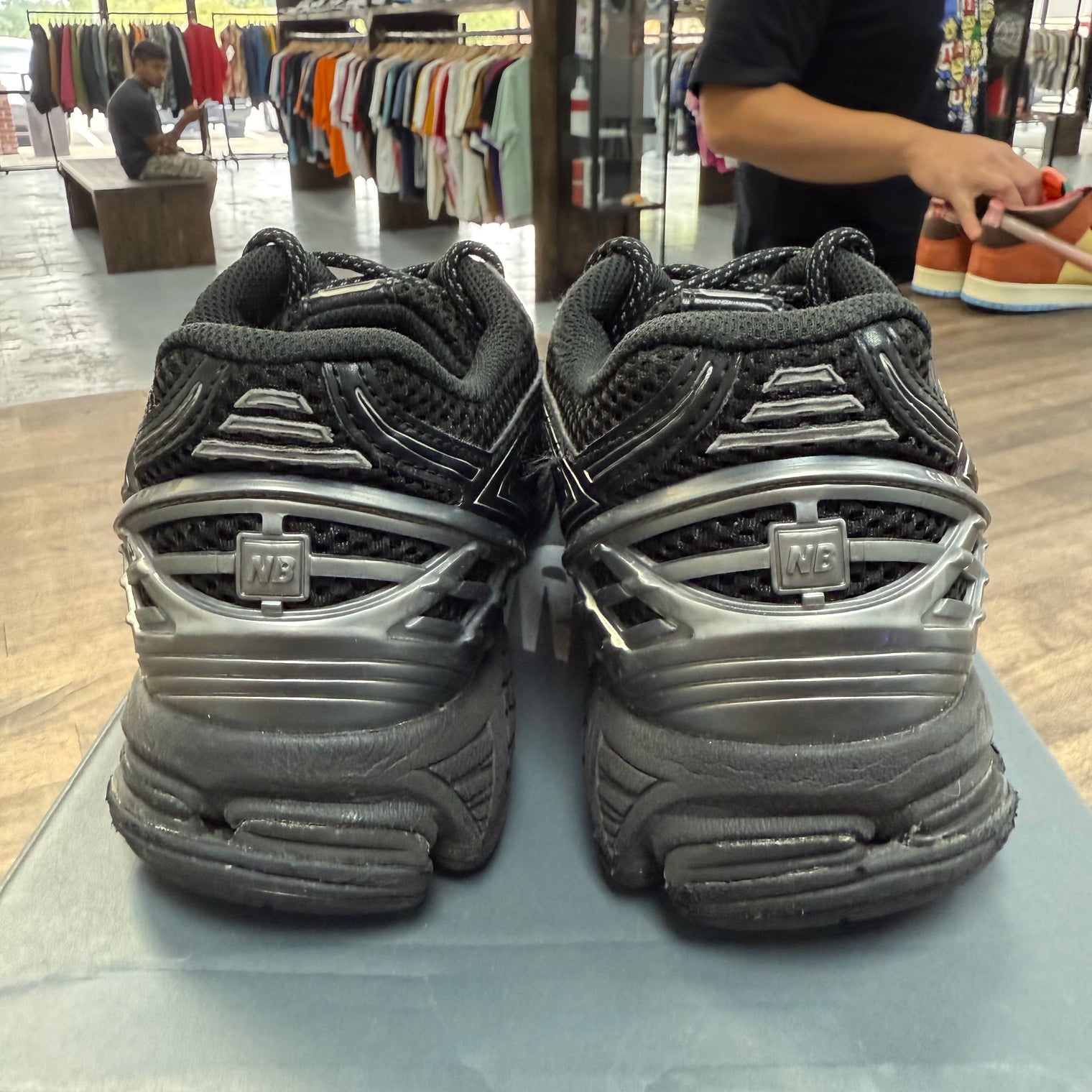 Black Silver New Balance 1906R (USED)