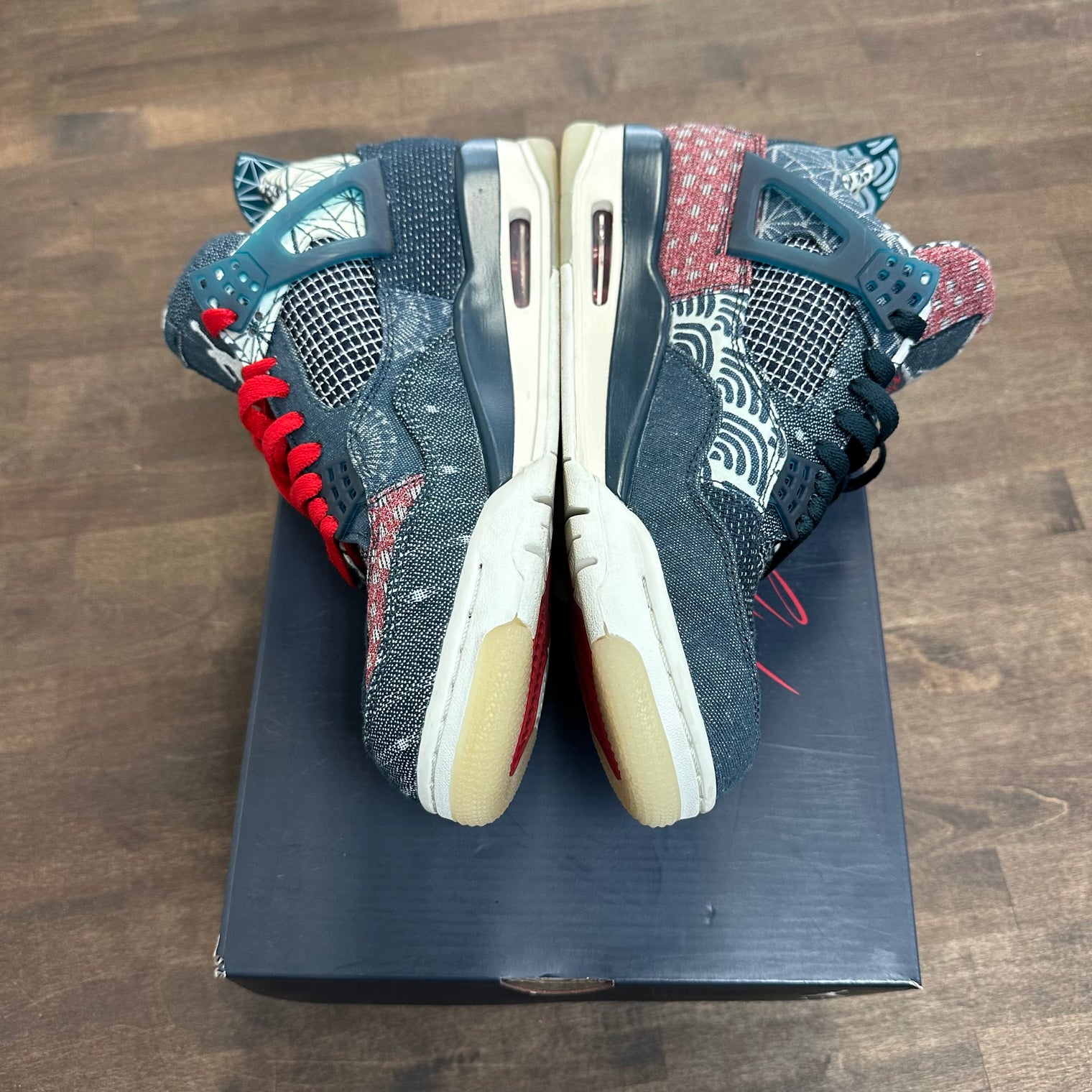 Sashiko Jordan 4 Retro (USED)