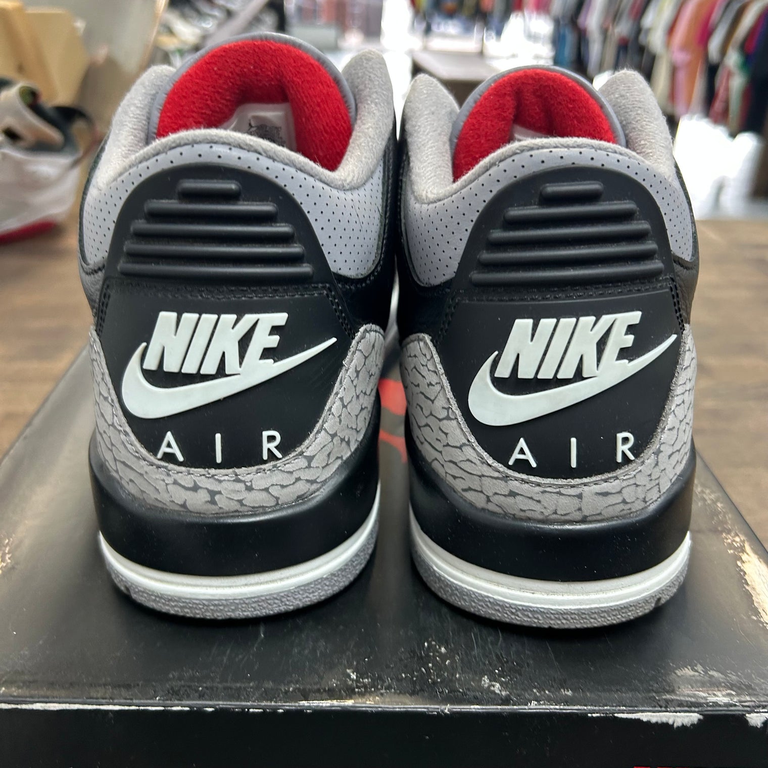 Black Cement Jordan 3 Retro (USED)