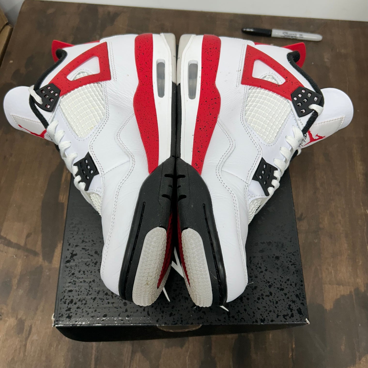 Red Cement Jordan 4 Retro (USED)