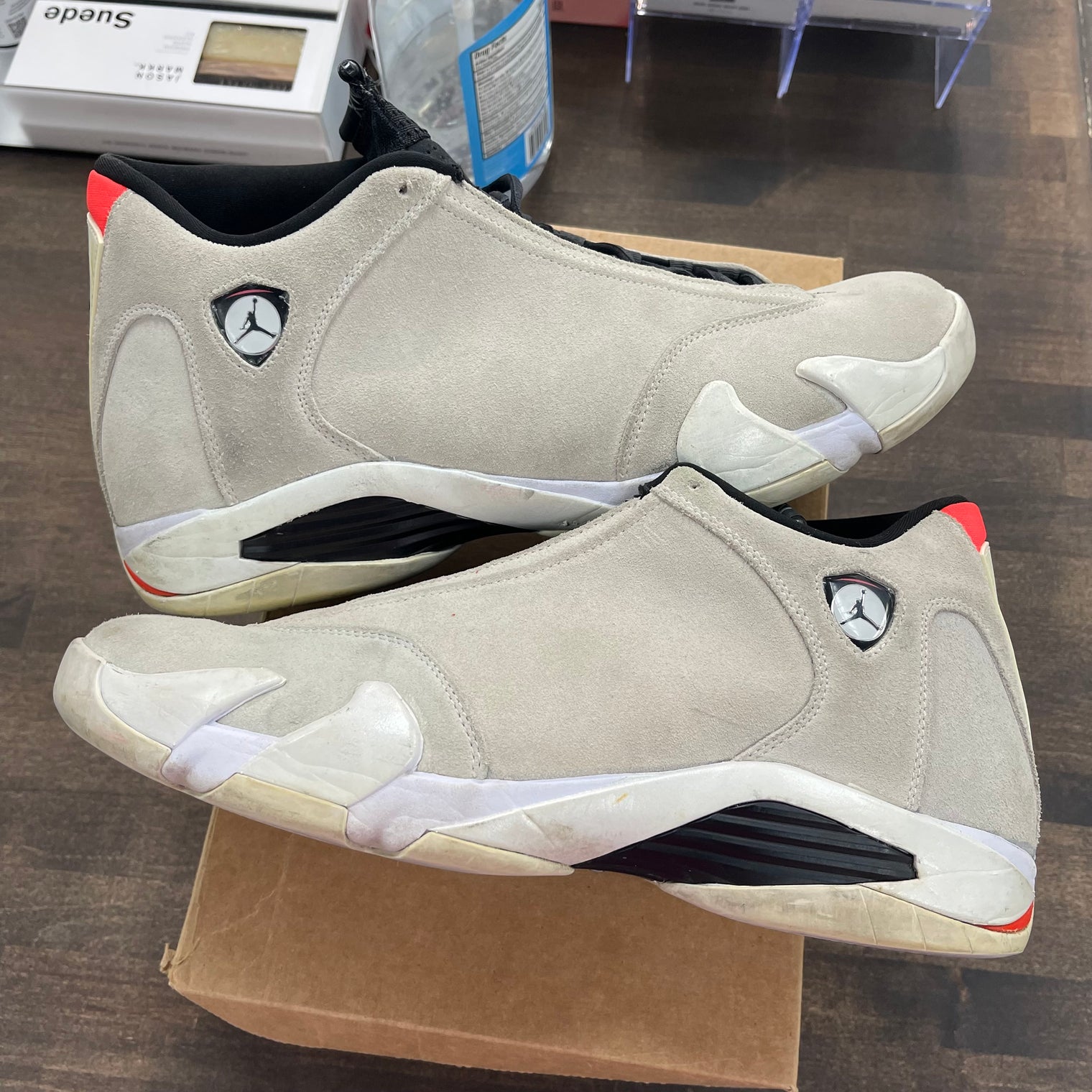 Desert Sand Jordan 14 (USED,No Box)