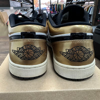 Gold Toe Jordan 1 Low (USED, No Box)